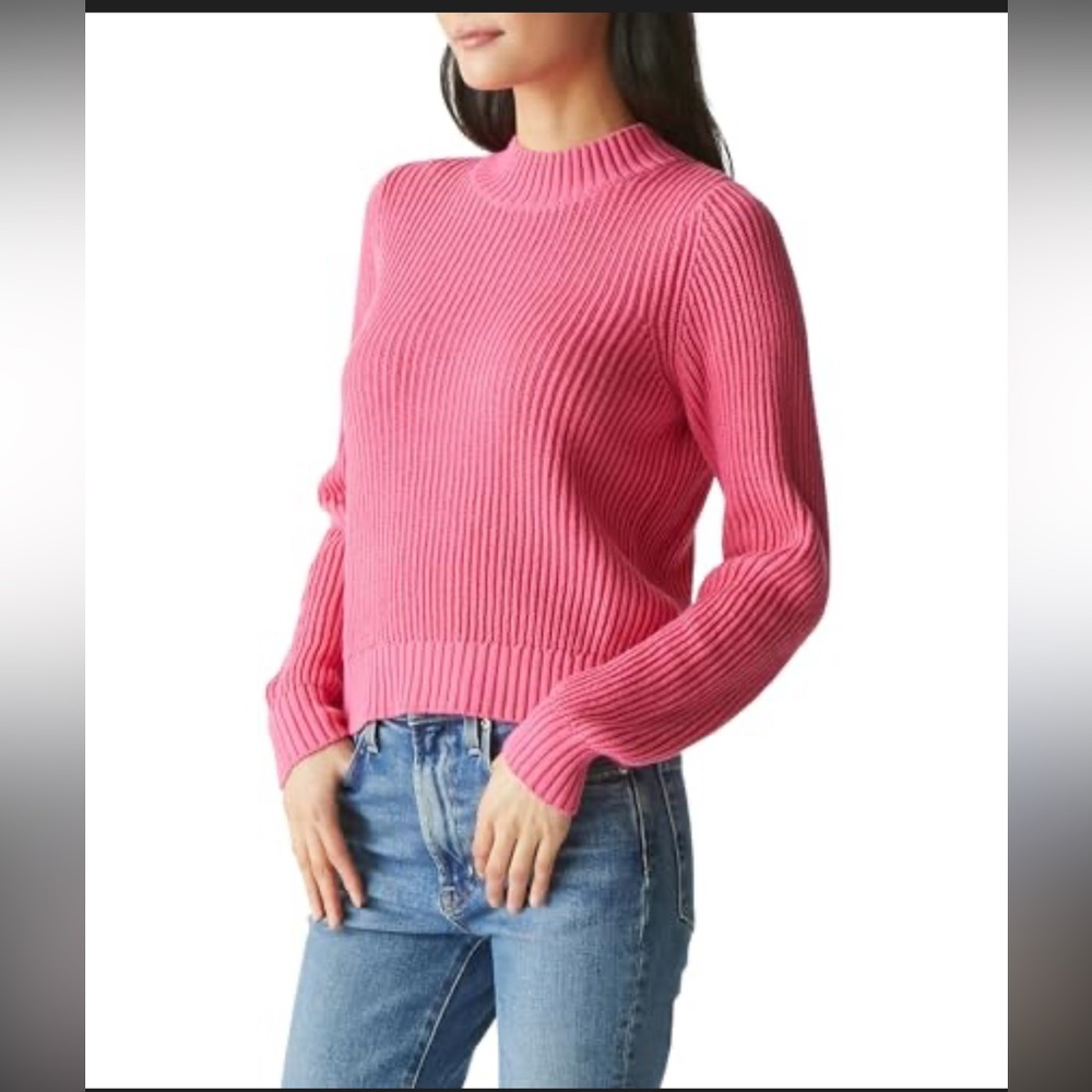 Gap Women's Woven Crewneck Sweater